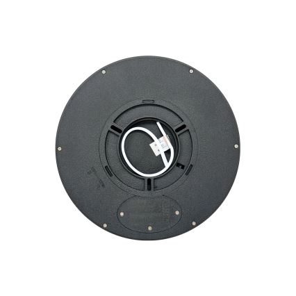 LED Ceiling Light 18W/230V — Selectable 3000/4000/6500K, Ø23 cm, Black