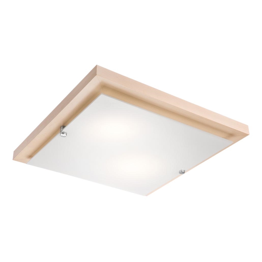LED Ceiling light 1xLED/24W/230V beech