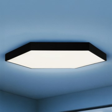 LED Ceiling Light 240W, 230V, 3000/4000/6500K, Ø120 cm, Black