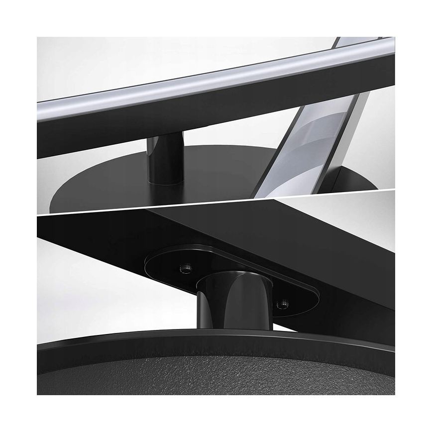 LED Ceiling Light 2xLED/6W/230V 3000K Black