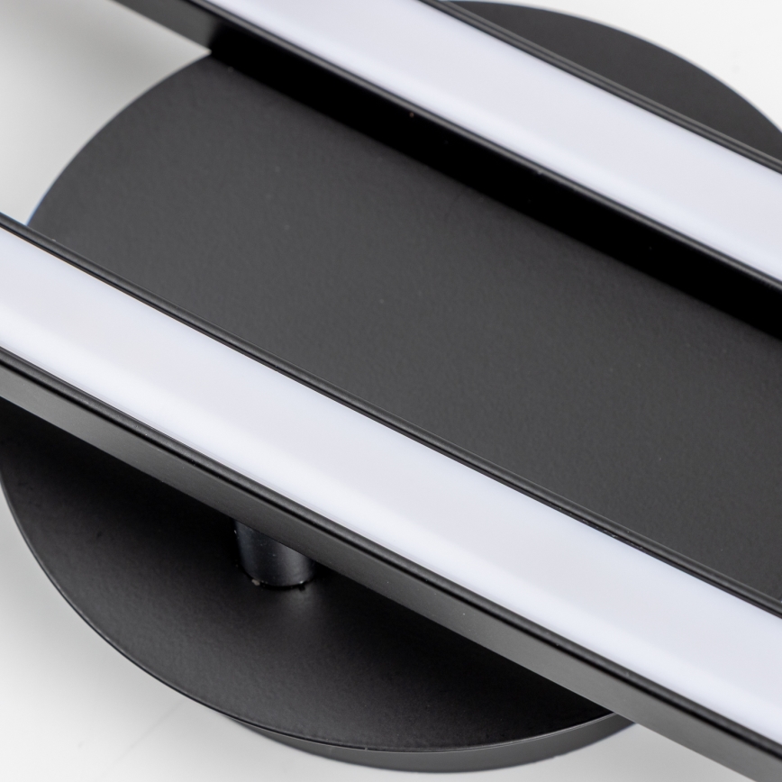 LED Ceiling Light 2xLED/6W/230V black