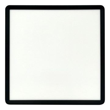 LED Ceiling Light, 32W, 230V, 3000/4000/6500K (selectable), 40 x 40 cm, Black