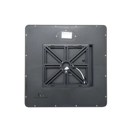 LED Ceiling Light, 32W, 230V, 3000/4000/6500K (selectable), 40 x 40 cm, Black