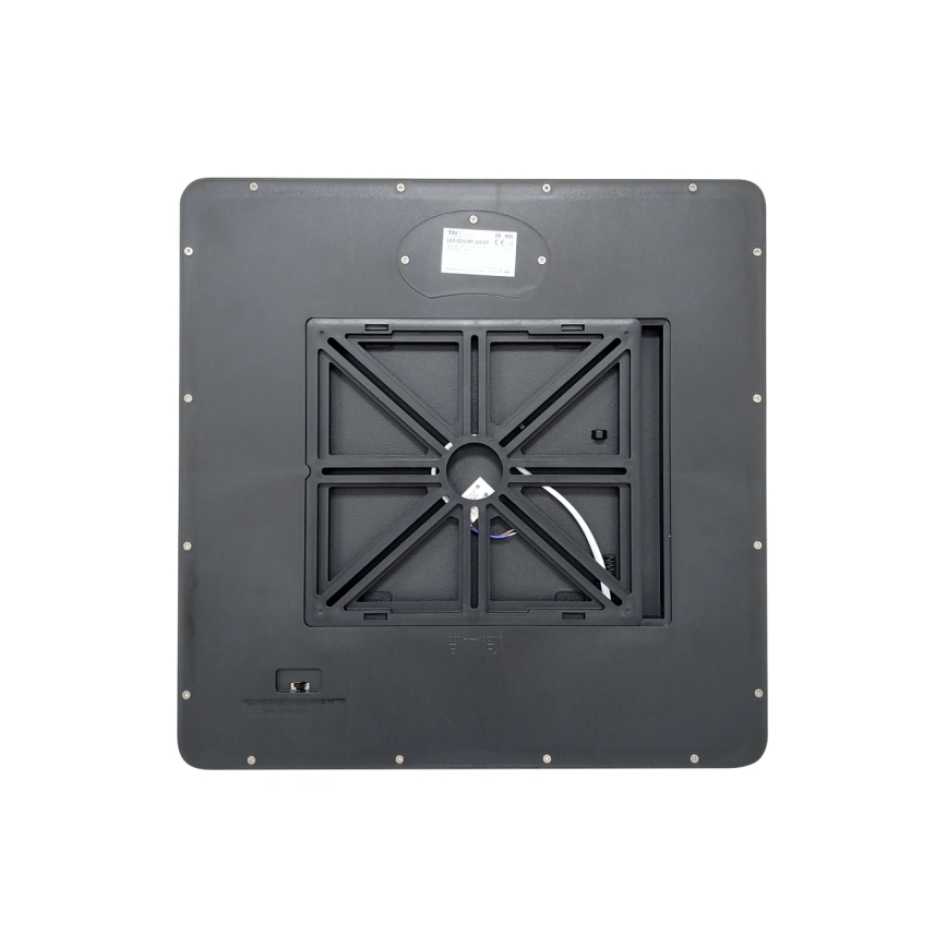 LED Ceiling Light, 32W, 230V, 3000/4000/6500K (selectable), 40 x 40 cm, Black