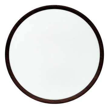 LED Ceiling Light 32W/230V 3000/4000/6500K Ø 40 cm Brown