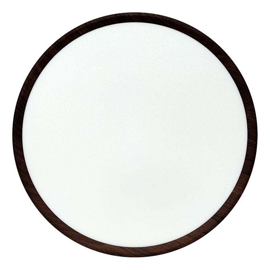 LED Ceiling Light 32W/230V 3000/4000/6500K Ø 40 cm Brown