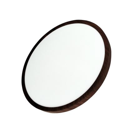 LED Ceiling Light 32W/230V 3000/4000/6500K Ø 40 cm Brown
