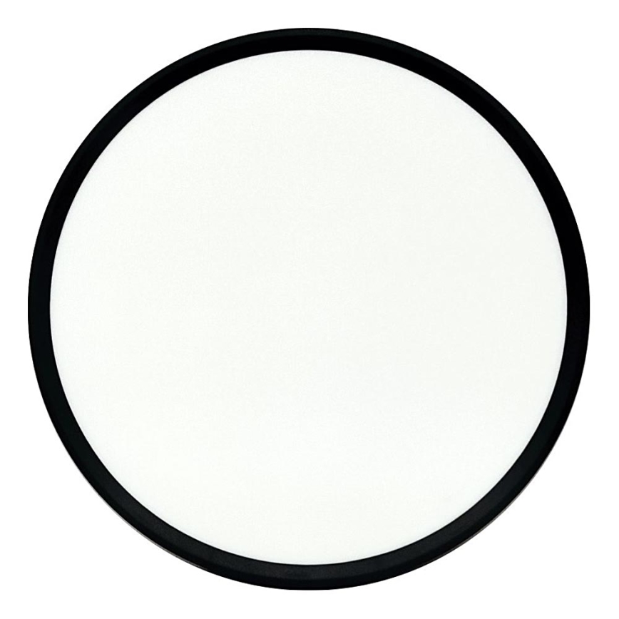 LED Ceiling Light, 32W, 230V, Selectable 3000/4000/6500K, Ø 40 cm, Black