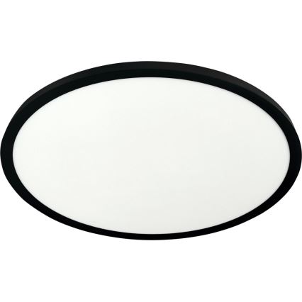LED Ceiling Light, 32W, 230V, Selectable 3000/4000/6500K, Ø 40 cm, Black
