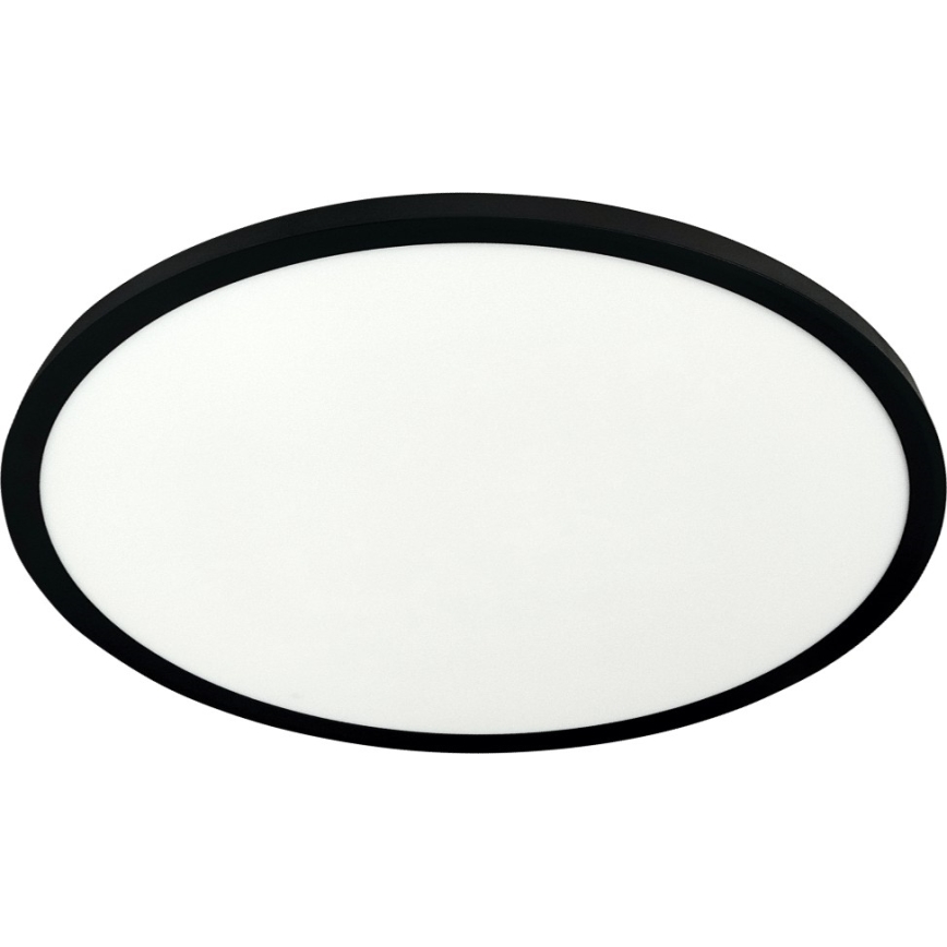 LED Ceiling Light, 32W, 230V, Selectable 3000/4000/6500K, Ø 40 cm, Black