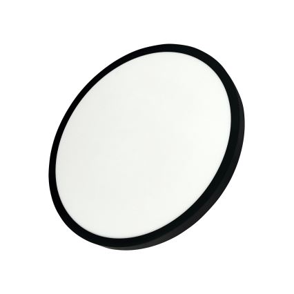 LED Ceiling Light, 32W, 230V, Selectable 3000/4000/6500K, Ø 40 cm, Black