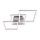 LED Ceiling Light, 33W, 230V, 3000K, Matte Chrome