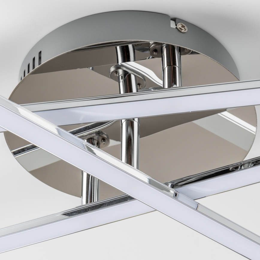 LED Ceiling Light 3xLED/3W/230V Glossy Chrome