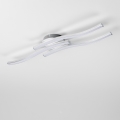 LED Ceiling Light 3xLED/6W/230V 3000K Silver