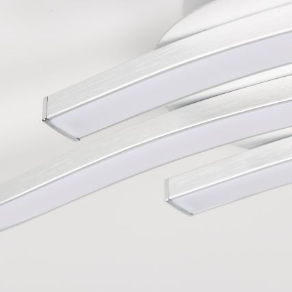 LED Ceiling Light 3xLED/6W/230V 3000K Silver