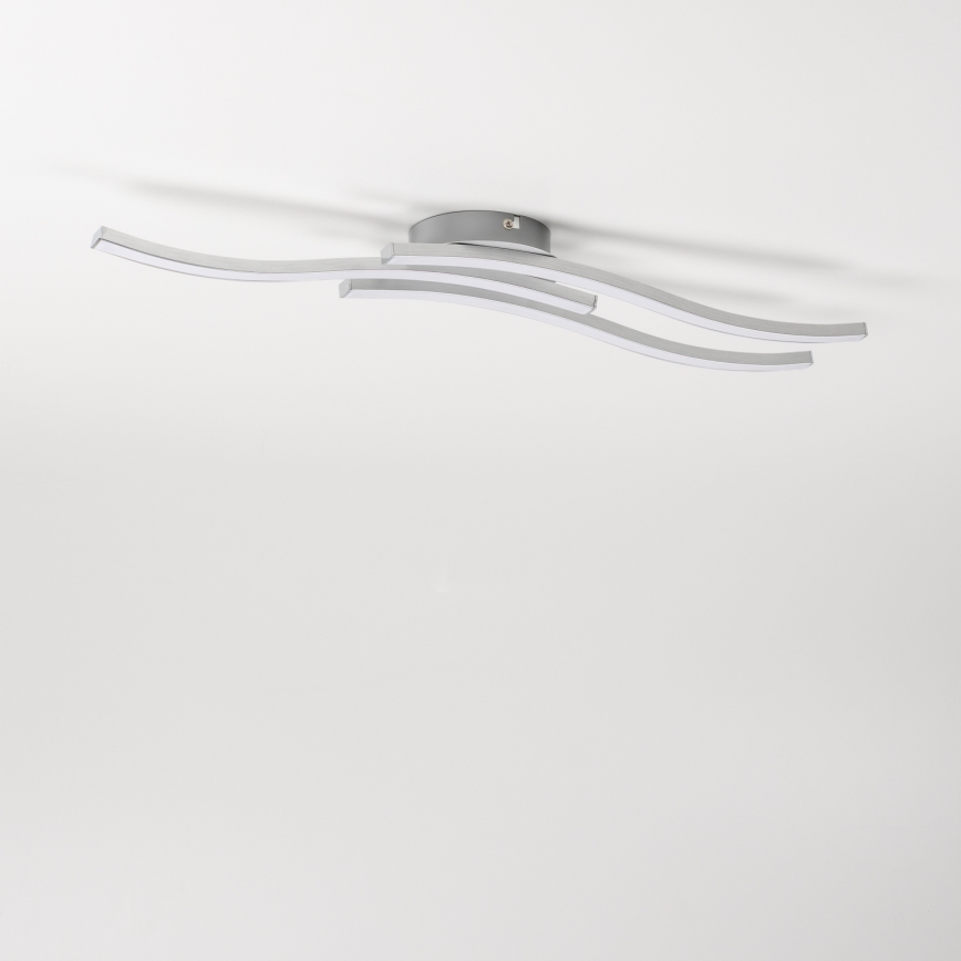 LED Ceiling Light 3xLED/6W/230V 3000K Silver