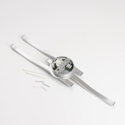 LED Ceiling Light 3xLED/6W/230V 3000K Silver