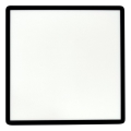 LED Ceiling Light, 40W, 230V, 3000/4000/6500K, 50x50 cm, Black