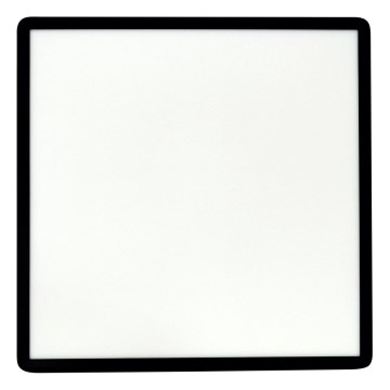 LED Ceiling Light, 40W, 230V, 3000/4000/6500K, 50x50 cm, Black
