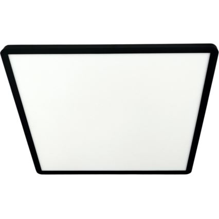 LED Ceiling Light, 40W, 230V, 3000/4000/6500K, 50x50 cm, Black