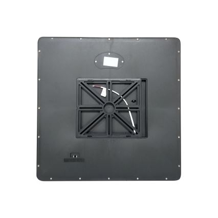 LED Ceiling Light, 40W, 230V, 3000/4000/6500K, 50x50 cm, Black