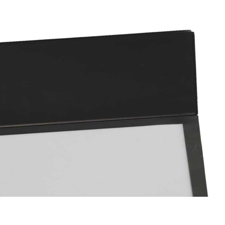 LED Ceiling Light, 480W, 230V, 3000/4000/6500K, 120x120 cm, Black