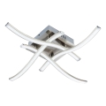 LED Ceiling Light 4xLED/2.6W/230V 3000K Matte Chrome