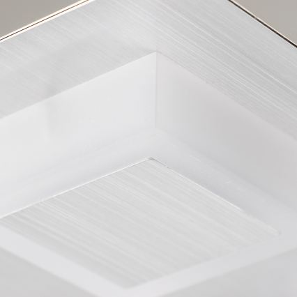 LED ceiling light 4xLED/5W/230V 3000K 28x28 cm matte chrome