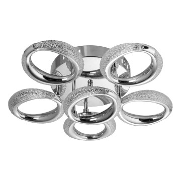 LED Ceiling light 6xLED/14W/230V 3000-5000K d. 46 cm shiny chrome