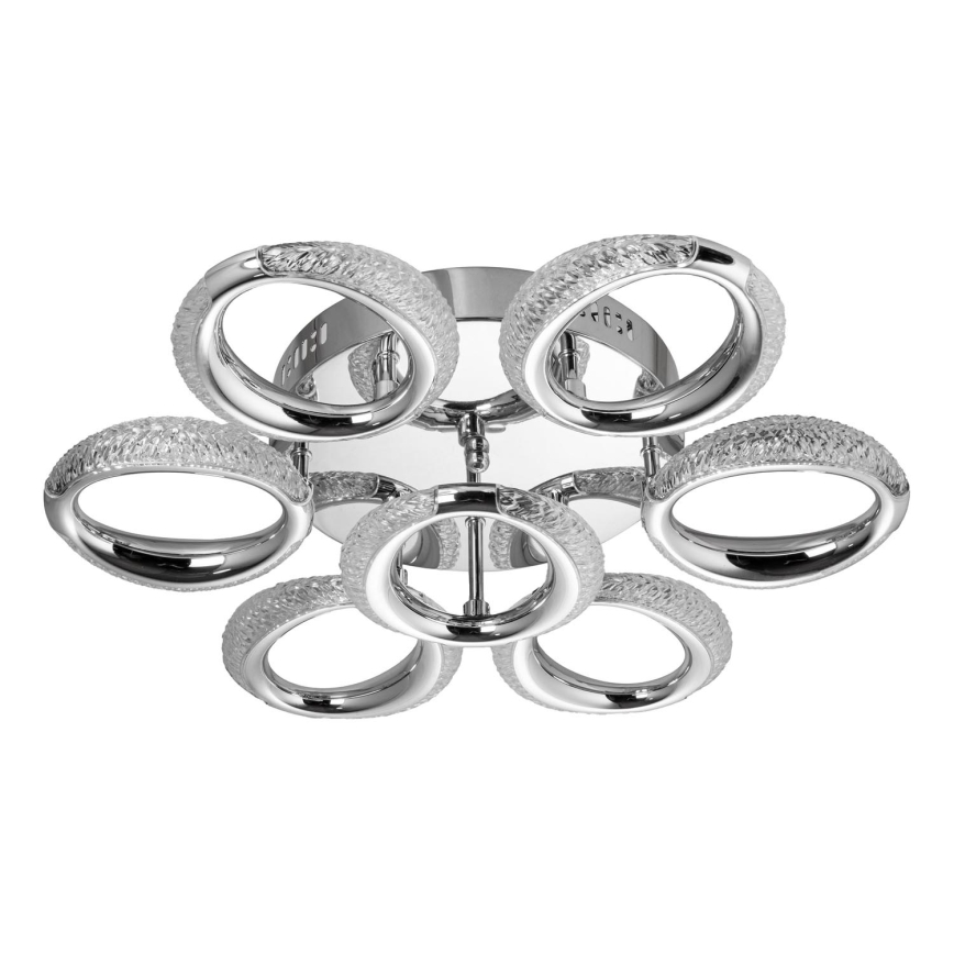 LED Ceiling light 7xLED/14W/230V 3000-5000K d. 50 cm shiny chrome