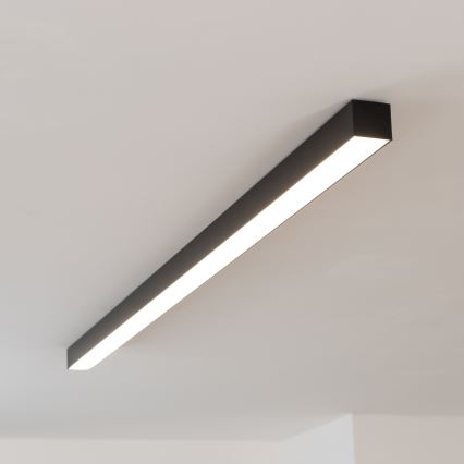 LED Ceiling Light ALLDAY BASIC LED/20/30/40W/230V 2700/4000/6000K 120 cm black