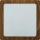 LED Ceiling light BLOCK LED/12W/230V 4200K 16,3x16,3 cm brown