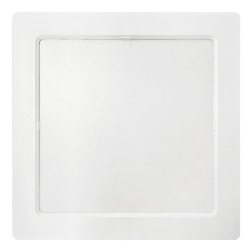 LED Ceiling light BLOCK LED/18W/230V 4000K 21,4x21,4 cm white
