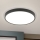 LED Ceiling light BULLY LED/28W/230V d. 28 cm black