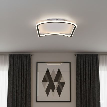 LED Ceiling Light CALI LED/30W/230V 40x40 cm Black