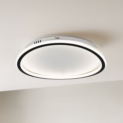 LED Ceiling Light CALI LED/30W/230V Ø 40 cm Black