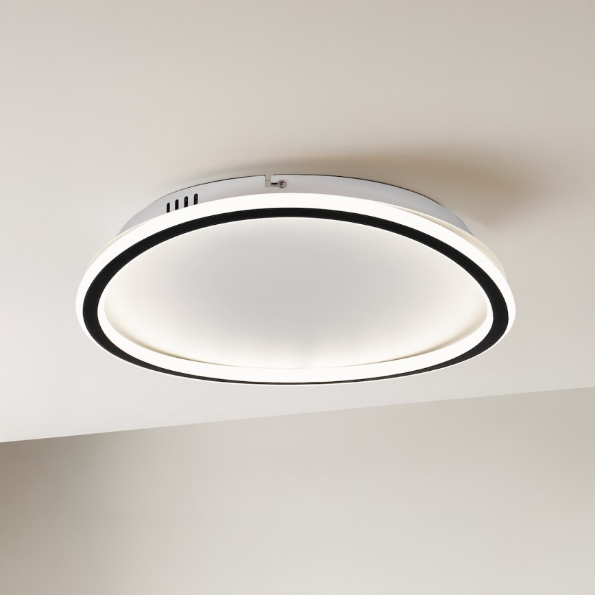 LED Ceiling Light CALI LED/30W/230V Ø 40 cm Black