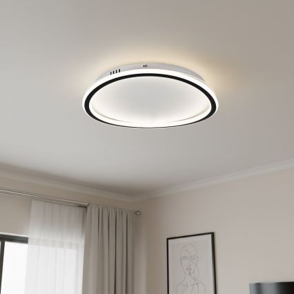 LED Ceiling Light CALI LED/30W/230V Ø 40 cm Black