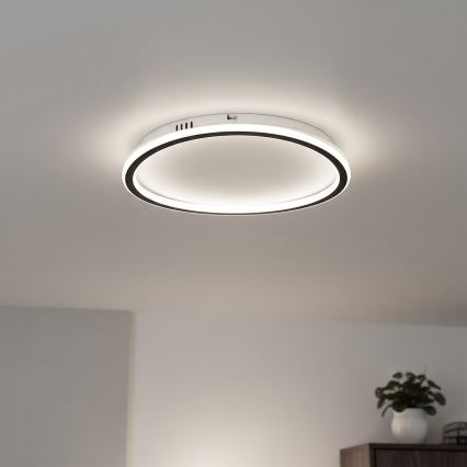 LED Ceiling Light CALI LED/30W/230V Ø 40 cm Black