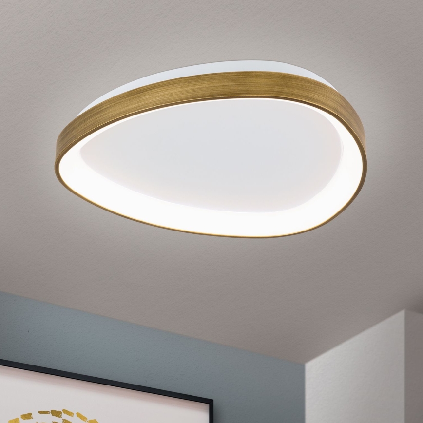 LED Ceiling light CHARLIE LED/35W/230V d. 45 cm gold