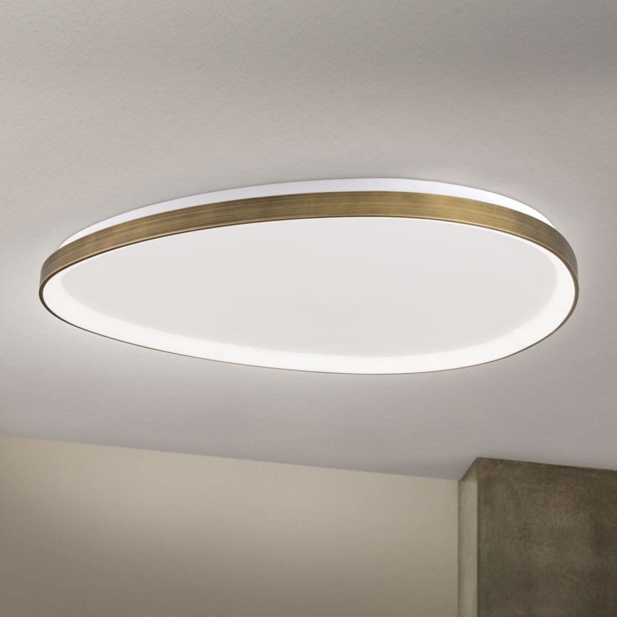 LED Ceiling light CHARLIE LED/72W/230V d. 80 cm gold