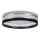 LED Ceiling light CORAL 1xLED/24W/230V black/grey