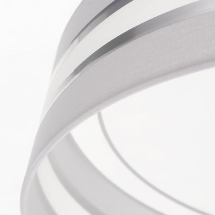LED Ceiling light CORAL 1xLED/24W/230V white/silver