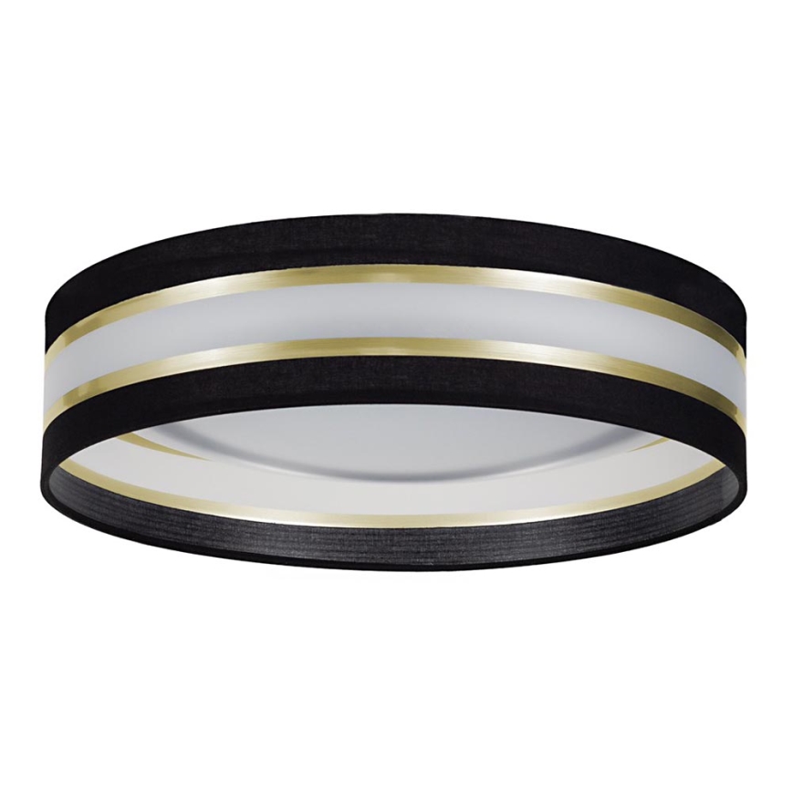LED Ceiling light CORAL GOLD 1xLED/24W/230V black/golden