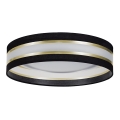 LED Ceiling Light CORAL GOLD LED/24W/230V Black/Gold