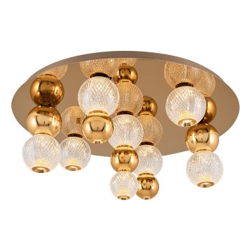 LED Ceiling Light CREMONA LED/37W/230V 3000K Gold