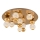 LED Ceiling Light CREMONA LED/37W/230V 3000K Gold