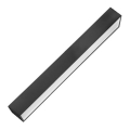 LED Ceiling light DONAR LED/28W/230V 4000K 120 cm black