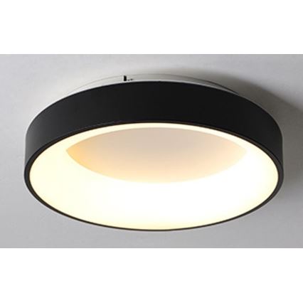 LED Ceiling Light DRAX LED/32W/230V 3000-6000K Ø38 cm Black