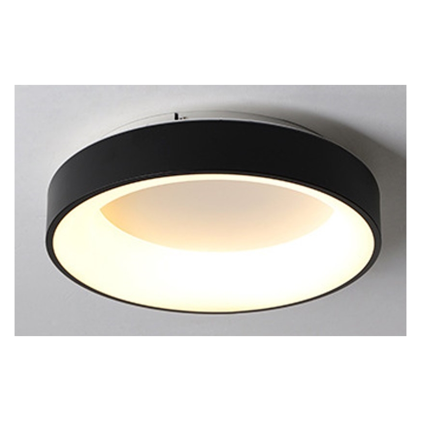 LED Ceiling Light DRAX LED/32W/230V 3000-6000K Ø38 cm Black